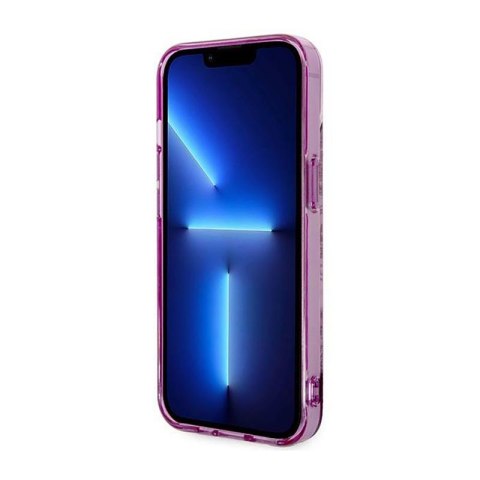 Guess Porcelain Collection - Etui iPhone 14 Plus (fuksja) Guess Porcelain Collection - Etui iPhone 14 Plus (fuksja)