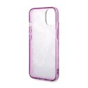 Guess Porcelain Collection - Etui iPhone 14 Plus (fuksja)