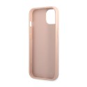 Guess Saffiano Triangle Logo Case - Etui iPhone 14 Plus (różowy)