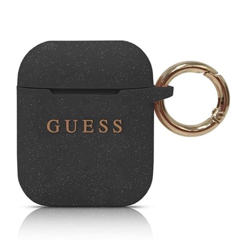 Guess Silicone Case - Etui AirPods (Black) Guess Silicone Case - Etui AirPods (Black)