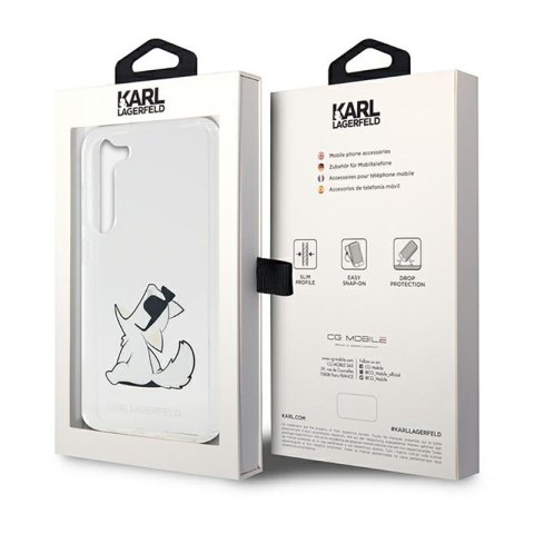 Karl Lagerfeld Choupette Fun - Etui Samsung Galaxy S23+ (przezroczysty) Karl Lagerfeld Choupette Fun - Etui Samsung Galaxy S23+ (przezroczysty)