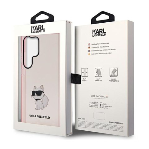 Karl Lagerfeld IML NFT Choupette - Etui Samsung Galaxy S23 Ultra (różowy) Karl Lagerfeld IML NFT Choupette - Etui Samsung Galaxy S23 Ultra (różowy)