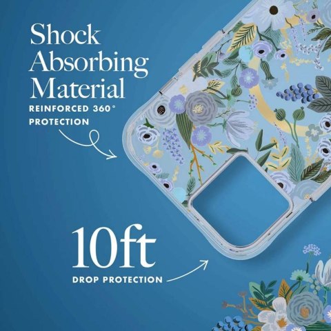 Rifle Paper Clear MagSafe - Etui iPhone 14 Plus (Garden Party Blue) Rifle Paper Clear MagSafe - Etui iPhone 14 Plus (Garden Party Blue)