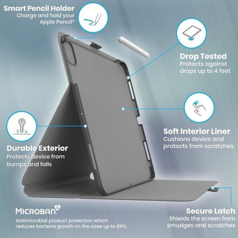 Speck Balance Folio - Etui iPad Air 13" M2 (2024) (Black) Speck Balance Folio - Etui iPad Air 13" M2 (2024) (Black)