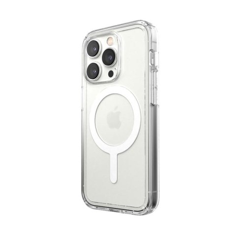 Speck Gemshell + MagSafe - Etui do iPhone 14 Pro z połowką MICROBAN (Clear) Speck Gemshell + MagSafe - Etui do iPhone 14 Pro z połowką MICROBAN (Clear)