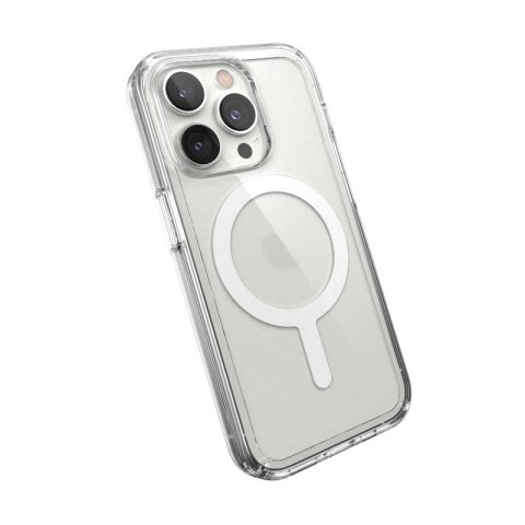 Speck Gemshell + MagSafe - Etui do iPhone 14 Pro z połowką MICROBAN (Clear) Speck Gemshell + MagSafe - Etui do iPhone 14 Pro z połowką MICROBAN (Clear)