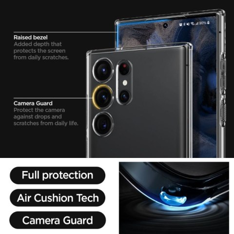 Spigen Liquid Crystal - Etui do Samsung Galaxy S23 Ultra (Przezroczysty) Spigen Liquid Crystal - Etui do Samsung Galaxy S23 Ultra (Przezroczysty)