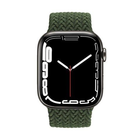 Crong Wave Band - Pleciony pasek do Apple Watch 38/40/41/42 mm (zielony) Crong Wave Band - Pleciony pasek do Apple Watch 38/40/41/42 mm (zielony)