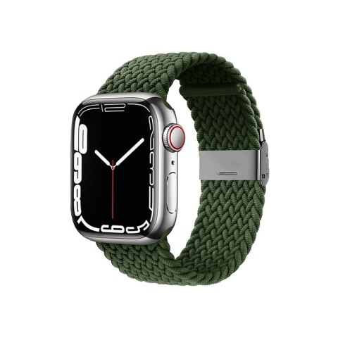Crong Wave Band - Pleciony pasek do Apple Watch 38/40/41/42 mm (zielony) Crong Wave Band - Pleciony pasek do Apple Watch 38/40/41/42 mm (zielony)