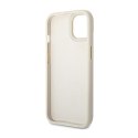 Guess Croco Collection - Etui iPhone 14 Plus (srebrny)