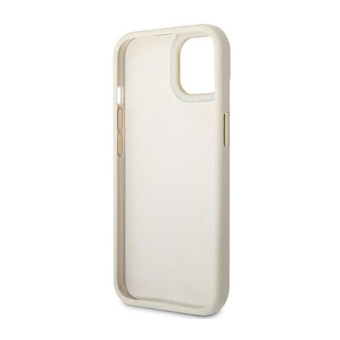 Guess Croco Collection - Etui iPhone 14 Plus (srebrny) Guess Croco Collection - Etui iPhone 14 Plus (srebrny)