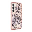 Guess Flower Collection - Etui Samsung Galaxy S23+ (różowy)