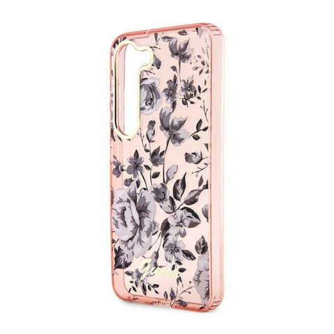 Guess Flower Collection - Etui Samsung Galaxy S23+ (różowy) Guess Flower Collection - Etui Samsung Galaxy S23+ (różowy)