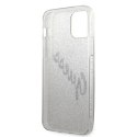 Guess Glitter Gradient Script - Etui iPhone 12 Pro Max (złoty)