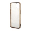 Guess Porcelain Collection - Etui iPhone 14 Plus (ochre)