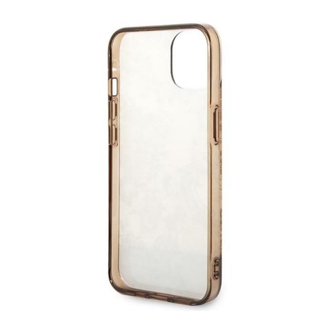 Guess Porcelain Collection - Etui iPhone 14 Plus (ochre) Guess Porcelain Collection - Etui iPhone 14 Plus (ochre)