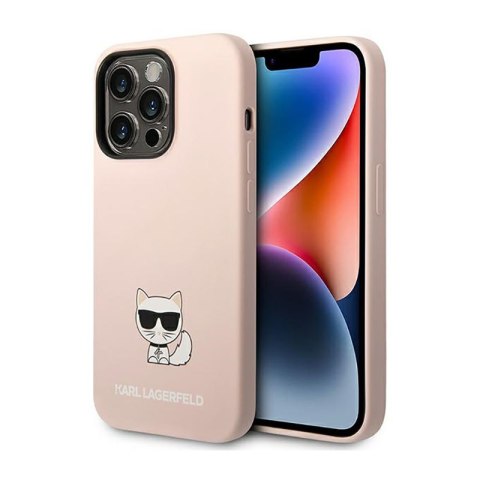 Karl Lagerfeld Choupette Body - Etui iPhone 14 Pro Max (jasnoróżowy) Karl Lagerfeld Choupette Body - Etui iPhone 14 Pro Max (jasnoróżowy)