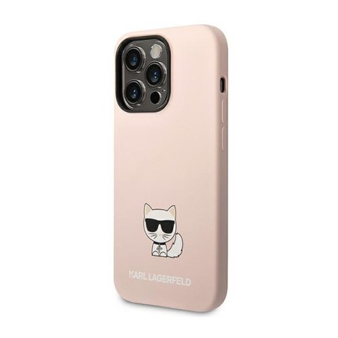 Karl Lagerfeld Choupette Body - Etui iPhone 14 Pro Max (jasnoróżowy) Karl Lagerfeld Choupette Body - Etui iPhone 14 Pro Max (jasnoróżowy)