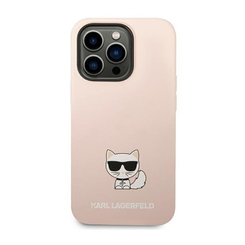 Karl Lagerfeld Choupette Body - Etui iPhone 14 Pro Max (jasnoróżowy) Karl Lagerfeld Choupette Body - Etui iPhone 14 Pro Max (jasnoróżowy)