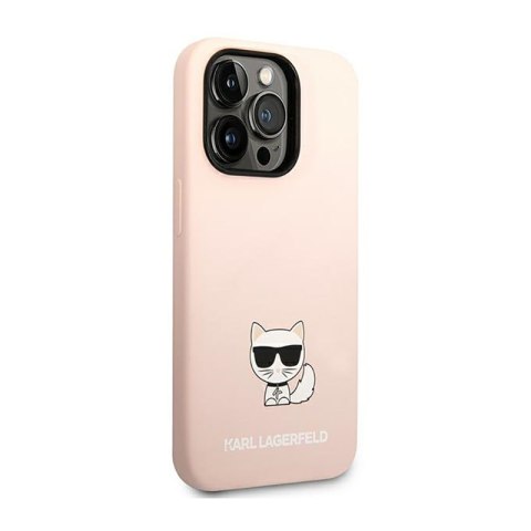 Karl Lagerfeld Choupette Body - Etui iPhone 14 Pro Max (jasnoróżowy) Karl Lagerfeld Choupette Body - Etui iPhone 14 Pro Max (jasnoróżowy)