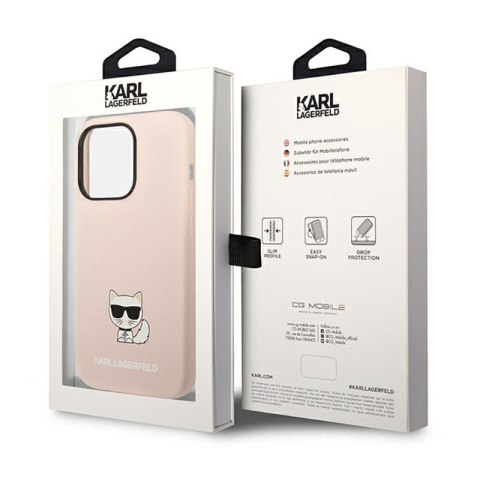 Karl Lagerfeld Choupette Body - Etui iPhone 14 Pro Max (jasnoróżowy) Karl Lagerfeld Choupette Body - Etui iPhone 14 Pro Max (jasnoróżowy)