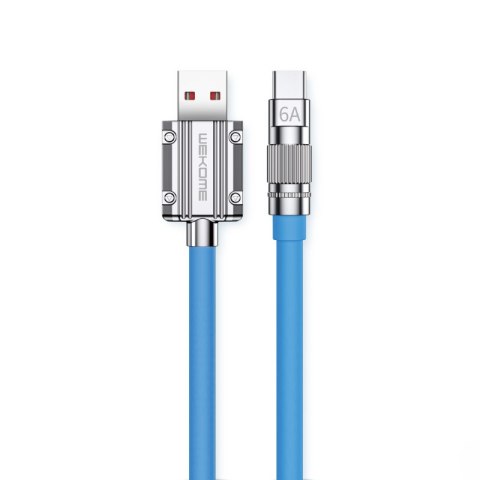WEKOME WDC-186 Wingle Series - Kabel połączeniowy USB-A do USB-C Fast Charging 1 m (Niebieski) WEKOME WDC-186 Wingle Series - Kabel połączeniowy USB-A do USB-C Fast Charging 1 m (Niebieski)