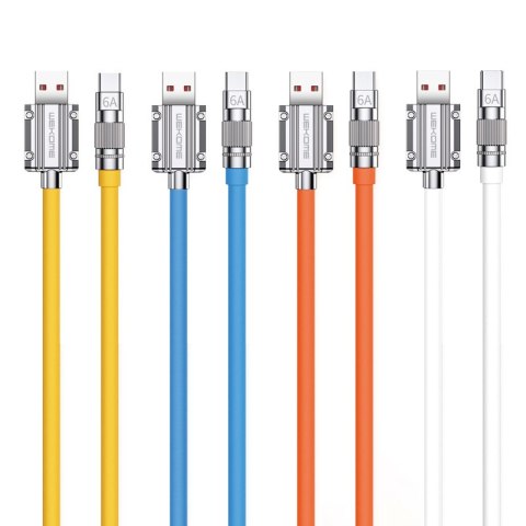 WEKOME WDC-186 Wingle Series - Kabel połączeniowy USB-A do USB-C Fast Charging 1 m (Niebieski) WEKOME WDC-186 Wingle Series - Kabel połączeniowy USB-A do USB-C Fast Charging 1 m (Niebieski)