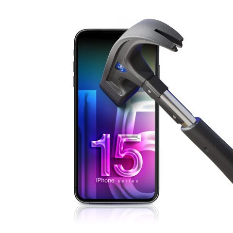 3mk HardGlass Max Lite - Szkło hartowane do iPhone 15 Pro (Czarny) 3mk HardGlass Max Lite - Szkło hartowane do iPhone 15 Pro (Czarny)