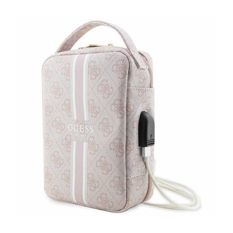 Guess 4G Printed Stripes Travel Universal Bag - Organizer na akcesoria (Różowy) Guess 4G Printed Stripes Travel Universal Bag - Organizer na akcesoria (Różowy)