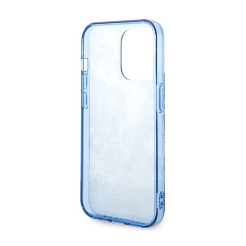 Guess Porcelain Collection - Etui iPhone 14 Pro (niebieski) Guess Porcelain Collection - Etui iPhone 14 Pro (niebieski)