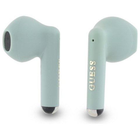 Guess Printed Classic Logo - Słuchawki Bluetooth TWS + etui ładujące (zielony) Guess Printed Classic Logo - Słuchawki Bluetooth TWS + etui ładujące (zielony)
