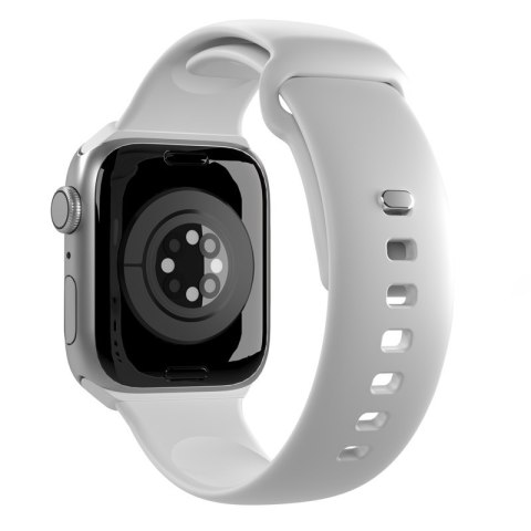 PURO ICON - Elastyczny pasek do Apple Watch 42/44/45/49 mm (S/M & M/L) (White) PURO ICON - Elastyczny pasek do Apple Watch 42/44/45/49 mm (S/M & M/L) (White)