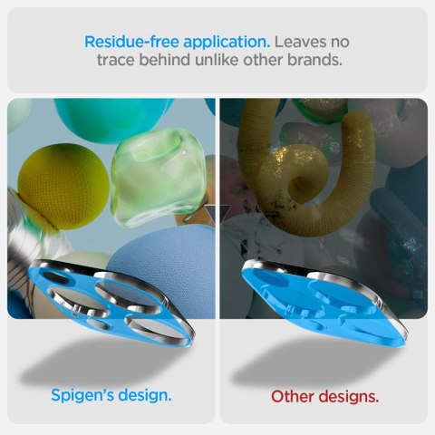 Spigen Optik.TR Camera Protector - Szkło ochronne na obiektyw do iPhone 15 Pro / 15 Pro Max / iPhone 14 Pro / 14 Pro Max (2 szt)