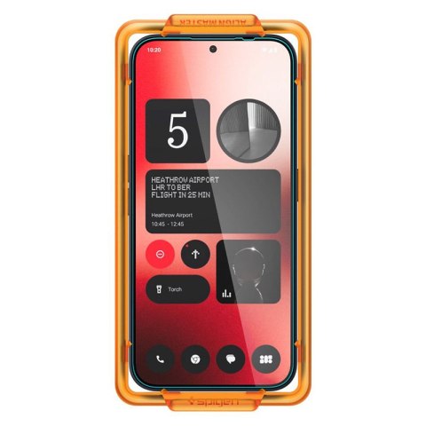 Spigen Alm Glas.TR 2-Pack - Szkło hartowane do Nothing Phone 2a / 2a Plus (2 szt.) (Przezroczysty) Spigen Alm Glas.TR 2-Pack - Szkło hartowane do Nothing Phone 2a / 2a Plus (2 szt.) (Przezroczysty)