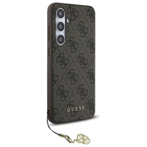 Guess 4G Charms Collection - Etui Samsung Galaxy S24 FE (brazowy) Guess 4G Charms Collection - Etui Samsung Galaxy S24 FE (brazowy)