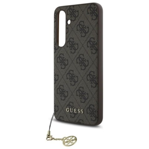 Guess 4G Charms Collection - Etui Samsung Galaxy S24 FE (brazowy) Guess 4G Charms Collection - Etui Samsung Galaxy S24 FE (brazowy)