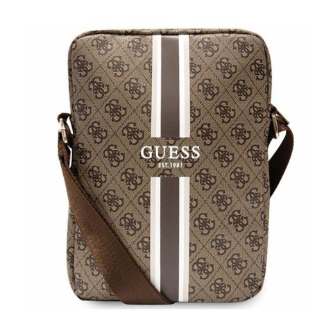 Guess 4G Stripes Tablet Bag - Torba na tablet 10" (Brązowy) Guess 4G Stripes Tablet Bag - Torba na tablet 10" (Brązowy)
