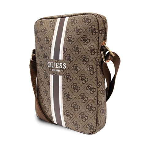 Guess 4G Stripes Tablet Bag - Torba na tablet 10" (Brązowy) Guess 4G Stripes Tablet Bag - Torba na tablet 10" (Brązowy)