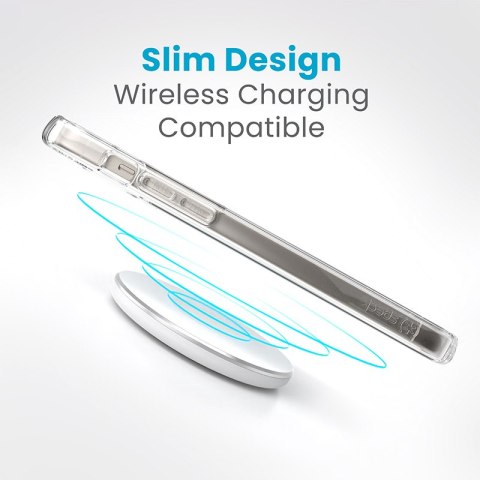 Speck Presidio Perfect-Clear - Etui iPhone 15 Plus / iPhone 14 Plus (Clear) Speck Presidio Perfect-Clear - Etui iPhone 15 Plus / iPhone 14 Plus (Clear)
