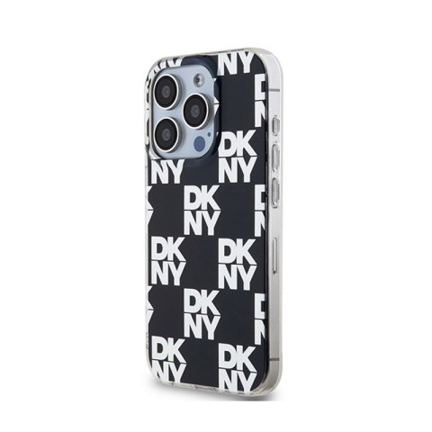 DKNY IML Checkered Mono Pattern - Etui do iPhone 15 Pro Max (czarny) DKNY IML Checkered Mono Pattern - Etui do iPhone 15 Pro Max (czarny)