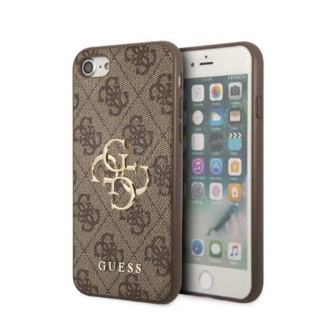 Guess 4G Big Metal Logo - Etui iPhone SE (2022/2020) / 8 / 7 (Brązowy) Guess 4G Big Metal Logo - Etui iPhone SE (2022/2020) / 8 / 7 (Brązowy)