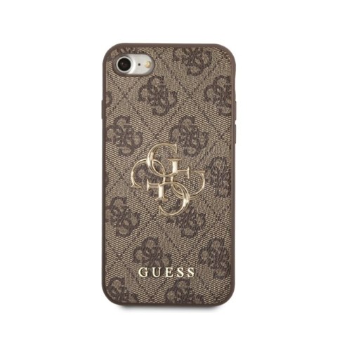 Guess 4G Big Metal Logo - Etui iPhone SE (2022/2020) / 8 / 7 (Brązowy) Guess 4G Big Metal Logo - Etui iPhone SE (2022/2020) / 8 / 7 (Brązowy)