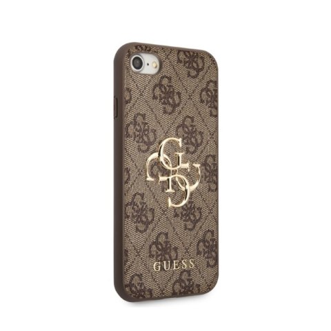 Guess 4G Big Metal Logo - Etui iPhone SE (2022/2020) / 8 / 7 (Brązowy) Guess 4G Big Metal Logo - Etui iPhone SE (2022/2020) / 8 / 7 (Brązowy)