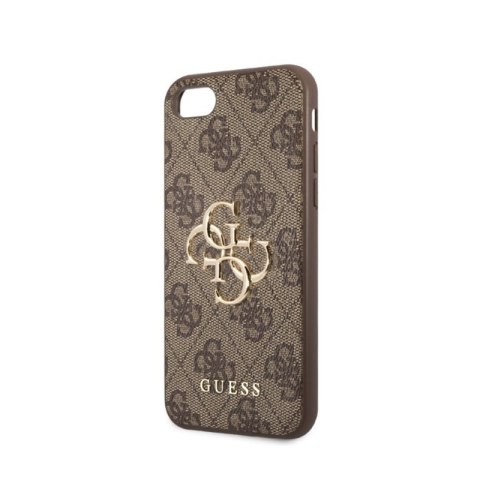 Guess 4G Big Metal Logo - Etui iPhone SE (2022/2020) / 8 / 7 (Brązowy) Guess 4G Big Metal Logo - Etui iPhone SE (2022/2020) / 8 / 7 (Brązowy)
