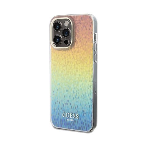 Guess IML Faceted Mirror Disco Iridescent - Etui iPhone 13 Pro Max (Iridescent) Guess IML Faceted Mirror Disco Iridescent - Etui iPhone 13 Pro Max (Iridescent)