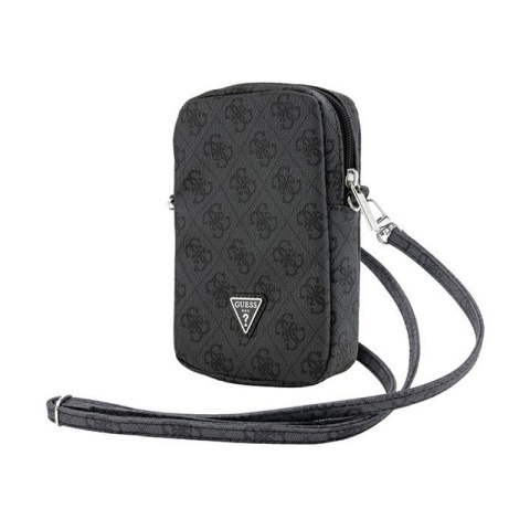 Guess Zip 4G Triangle - Torebka na telefon (czarny) Guess Zip 4G Triangle - Torebka na telefon (czarny)