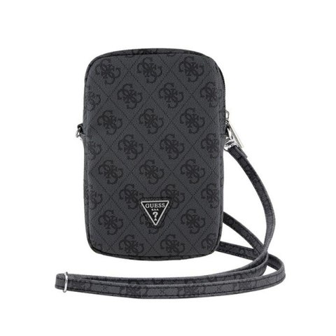 Guess Zip 4G Triangle - Torebka na telefon (czarny) Guess Zip 4G Triangle - Torebka na telefon (czarny)
