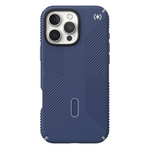 Speck Presidio2 Grip ClickLock & MagSafe - Etui iPhone 16 Pro Max (Coastal Blue / Dust Grey / White) Speck Presidio2 Grip ClickLock & MagSafe - Etui iPhone 16 Pro Max (Coastal Blue / Dust Grey / White)