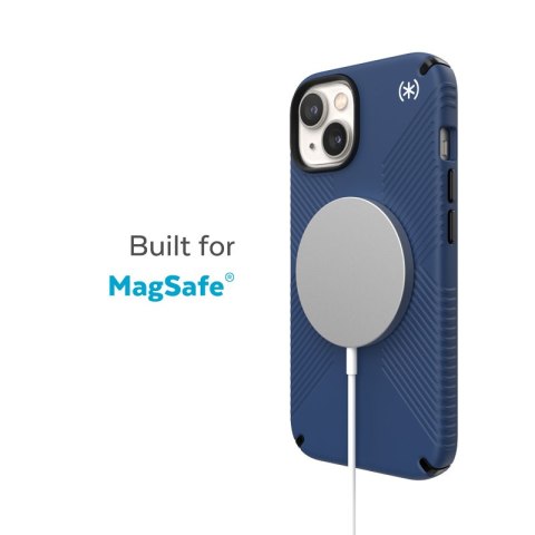 Speck Presidio2 Grip Magsafe - Etui iPhone 15 Plus / iPhone 14 Plus (Coastal Blue / Black / White) Speck Presidio2 Grip Magsafe - Etui iPhone 15 Plus / iPhone 14 Plus (Coastal Blue / Black / White)