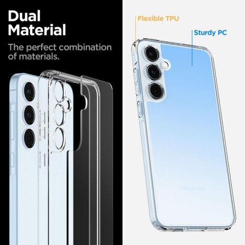 Spigen Ultra Hybrid - Etui do Samsung Galaxy A55 5G (Przezroczysty) Spigen Ultra Hybrid - Etui do Samsung Galaxy A55 5G (Przezroczysty)